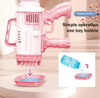 Bubble Gun Toy – Big Size, 32 Holes of Fun!