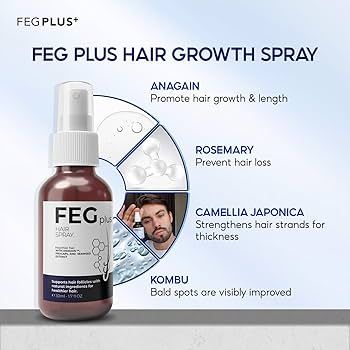 FEG Plus Hair Growth Serum Spray – 50ml