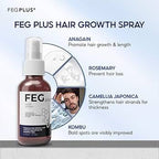 FEG Plus Hair Growth Serum Spray – 50ml