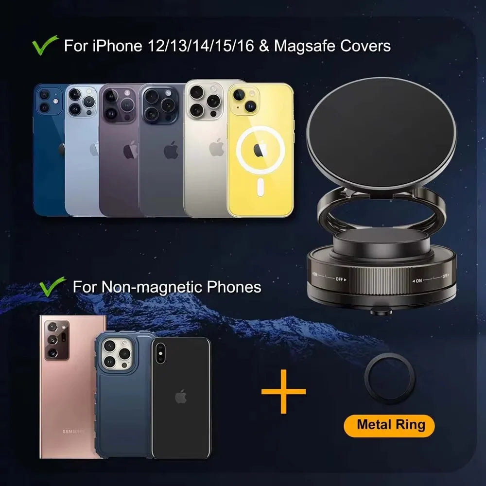 Latest Edition Magnetic Phone Holder – 360° Rotatable