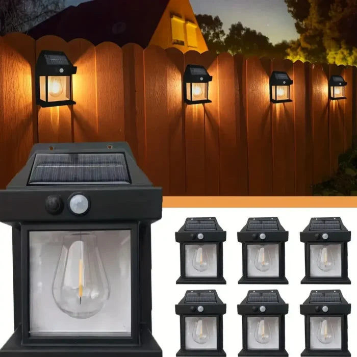Most selling Solar LED Fence Light – Waterproof Outdoor Wall Lamp with Motion Sensor
