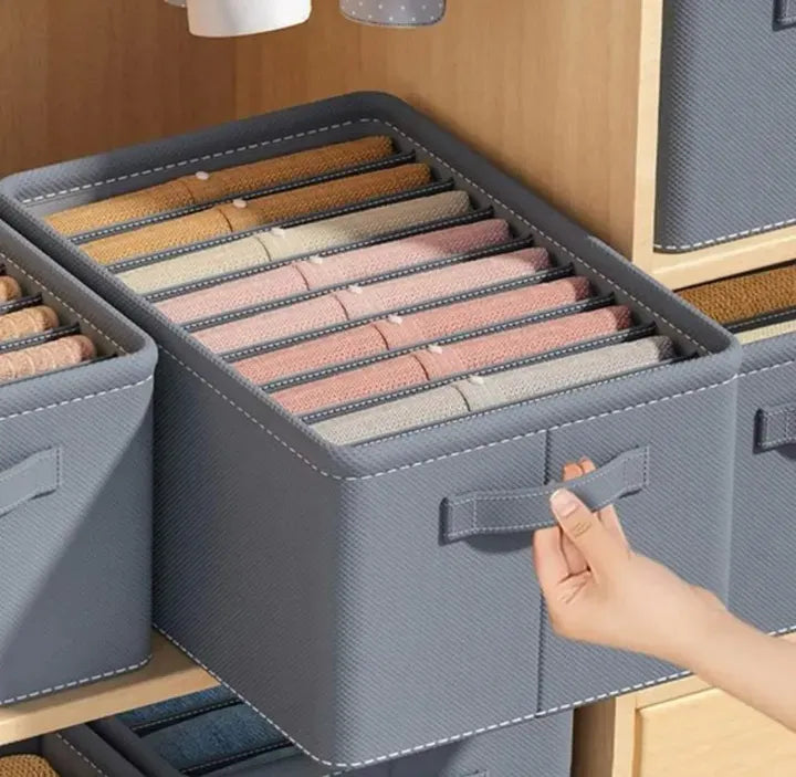 Woven Clothes Wardrobes Foldable Organizer – Storage Bag