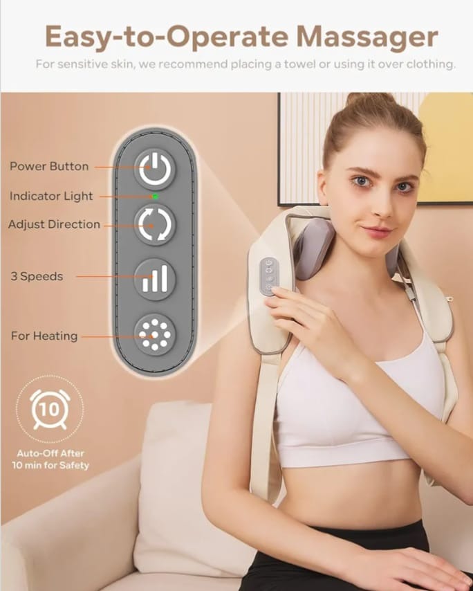 Automatic Heated Shoulder & Neck Massager
