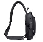 Anti Theft Cross Body Bag (Size: 12.2x6.69x2.76")